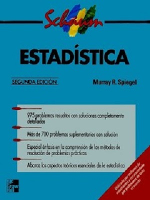 Estadistica - Murray R. Spiegel - Segunda Edicion